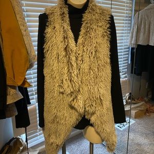 Cutest and softest furry vest